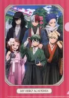 集合(等身) オリジナルA5クリアファイル 「僕のヒーローアカデミア in 浅草花やしき」 キーワードラリー特典