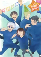 集合家入硝子BIRTHDAY A4文件夹