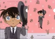 Edogawa Conan A4 Clear File Set (2-Pack) "Sega Lucky Demarquía Detective Conan Vintage Look" Premio K