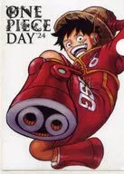Monkey D. Luffy (ONE PIECE DAY' 24 Visual) A4 plastic trasparent file folder "ONE PIECE ONE PIECE DAY' 24" attendee special bonus