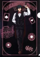 Nagumo Yoichi A4 Clear File, Drawn and Solid Body "SAKAMOTO DAYS" Casino Dealer