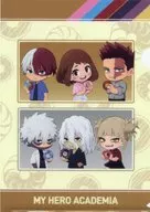轟＆麗日＆エンデヴァー＆敵 A4クリアファイル 第2弾 「僕のヒーローアカデミア×ジャックインザドーナツ」