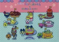 Carpeta de limpieza colectiva "CAPCOM CAFE× Tamagotchi Puchi Puchi Moschi"