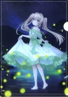 Tsumugi Wenders "Summer Pockets ~ Summer Light, Night Spent with You ~ A4 Trading Clear File "