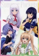 集合 「Summer Pockets ～ひと夏の甘い記憶～ トレーディングクリアファイル ＜ひと夏の甘い記憶＞」