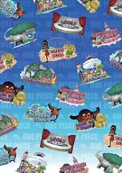 After 2 years Souvenir A4 plastic trasparent file folder "ONE PIECE"
