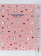 Hanamaru Ghost (Pink) Diecut Clear File 5P "Sanrio Character Connectors"
