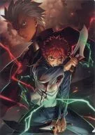 アーチャー＆衛宮士郎 A4クリアファイル 「Fate/stay night [Unlimited Blade Works] 10th Anniversary 須藤友徳描き下ろしイラスト WEBSHOPくじ」 H賞