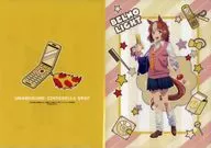 Bernolite A4W Pocket Clear File "Anime Umamusume Cenicienta Gray Encourage Demarquía" W Pocket Clear File Award