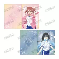A.结城友奈&东乡美森A4透明文件夹SET(2张SET)勇气的接力棒展ver."结城友奈是勇者10周年纪念勇气的接力棒展"