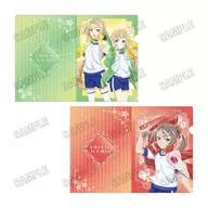 B.犬吠埼風＆犬吠埼樹＆三好夏凜 A4クリアファイルセット(2枚セット) 勇気のバトン展ver. 「結城友奈は勇者である 10周年記念 勇気のバトン展」