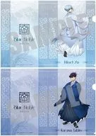 氷織 Hitsuji & Crow Hijin Blue noble ver. A4 clear file set "Blue Rock"
