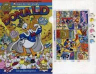 Donald Duck Clear Holder 2-Pack Set "Disney パルパルーザ Donald's クワッキー Tag City" limited to Tokyo Disneyland