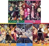 全5種セット ギミックA4クリアファイル 「鬼滅の刃×サントリー」 対象商品購入プレゼント品