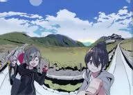 芙蓉插圖A4文件夾Melonbooks購入特典