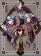 QUARTET NIGHT A4 plastic trasparent file folder "Utano Prince Sama Theater Version ♪ TABOO NIGHT XXXX" アニメディア, July 2025 Supplement