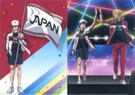 ティザービジュアル/キービジュアル A4クリアファイル2枚セット 「新テニスの王子様 テニプリフェスタ2025 応援(エール)」 事前通販限定グッズ購入特典
