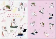 Nyanko-sensei A4 Clear File-2-Pack "Natsume Yujin-Cho Urushi ~ Spring Waiting Time ~"