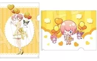 中野一花A4透明文件夹SET气球&蝴蝶结ver."五等分的新娘*×美乐蒂&库洛米"
