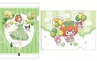 中野四叶A4透明文件夹SET气球&蝴蝶结ver."五等分的新娘*×美乐蒂&库洛米"