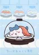 ハチワレ オリジナルA4クリアファイル 「ちいかわ なんか小さくてかわいいやつ×くら寿司(2025年)」 キャンペーン特典 第1弾