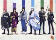 Gathering A4 plastic trasparent file folder "GINTAMA Character Pop Store Men's Thoughts in Hearts"