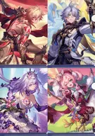 全4種セット A5クリアファイル 「崩壊：スターレイル×ROUND1」 ボウリングスコア登録キャンペーン/アミューズメント体験特典