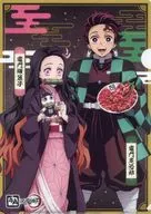 炭治郎＆禰豆子/善逸＆伊之助 ufotable描き下ろしオリジナルA4クリアファイル 「牛角×鬼滅の刃 いざ、焼肉に全集中!キャンペーン～炭治郎たちと柱集結編～」 コラボメニュー注文特典