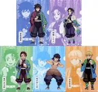 全5種セット オリジナルA4クリアファイル 「鬼滅の刃×ファミリーマートキャンペーン ファミマで炭治郎たちとひと休み」 対象アイス購入特典