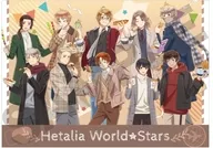 集合(食べ歩きグルメ) A4シングルクリアファイル 「ヘタリア World★Stars」