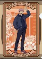 虎杖悠仁 A4クリアファイル 「呪術廻戦×IKEPRI CANVAS」 フード・スイーツ特典