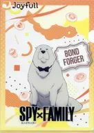 ボンド・フォージャー A4クリアファイル 「SPY×FAMILY × ジョイフル」 対象メニュー注文特典