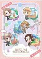 ピンク シングルクリアファイル ちまにわ 「ヘタリア World★Stars」