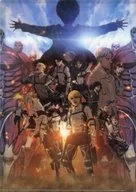 キービジュアル A4クリアファイル 「劇場版 進撃の巨人 完結編 THE LAST ATTACK」 ムビチケカード前売り券特典