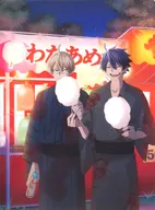 一ノ瀬四季＆皇后崎迅 A4クリアファイル 「桃源暗鬼」 PASH! 2025年10月号付録