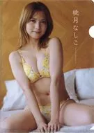 桃月なしこ B5両面クリアファイル 漫画アクション 2025年10月7日号 特別付録
