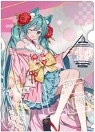 A.初音ミク(猫又＆人魚) 百鬼夜行 ～麗宴～ クリアファイル 「VOCALOID」