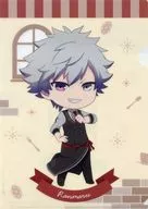 黒崎蘭丸(ちびキャラ) A4クリアファイル 「ココス×劇場版 うたの☆プリンスさまっ♪ TABOO NIGHT XXXX COCO’Sと新たなる到達点(ユートピア) ～DELICIOUS NIGHT～キャンペーン」 対象メニュー注文特典 第2弾