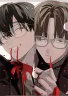 デザインE A4クリアファイル 「DMMスクラッチ! 少尉と黒髪部下 スクラッチ」 D-6賞