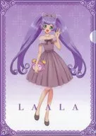 真中らぁら クリアファイル 「プリパラ×and GALLERY Collaboration Cafe」