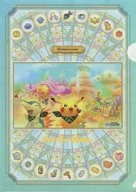 [単品] 集合 A4クリアファイル 「3DSソフト ポケモン超不思議のダンジョン ベストアートセレクション」 ポケモンセンター早期購入特典