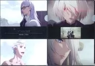アダム＆イブ/2B＆A2 A4クリアファイルセット 「一番くじ NieR：Automata Ver1.1a -人類に栄光あれ-」 H賞