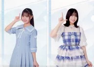 山口陽世/蔵盛妃那乃 A4クリアファイル2枚セット 「日向坂46くじ(2025)」 A4クリアファイル2枚セット賞