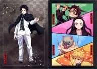 鬼舞辻無惨＆鬼殺隊 A4クリアファイル2枚セット 「アニプレックス オンラインくじ 劇場版 鬼滅の刃 無限城編 第一章 猗窩座再来 ～無限城決戦開幕～」 E賞