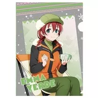 [新品] 9.エマ・ヴェルデ A4クリアファイル＜ニジガク雪遊び＞ 「ラブライブ!虹ヶ咲学園スクールアイドル同好会」