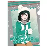 [新品] 11.三船栞子 A4クリアファイル＜ニジガク雪遊び＞ 「ラブライブ!虹ヶ咲学園スクールアイドル同好会」