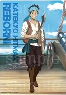 03.山本武 描き下ろし パイレーツ衣装 A4クリアファイル 「家庭教師ヒットマンREBORN!」