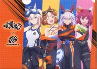 集合(等身) A4クリアファイル 「ウマ娘 シンデレラグレイ×オートバックス」