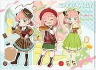 B.アーニャ・フォージャー(チョコレート＆アップルパイ＆サンドイッチ) A4シングルクリアファイル/食べ物 「SPY×FAMILY」