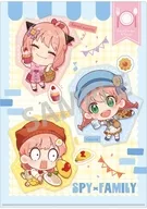 A.アーニャ・フォージャー(オムライス＆クッキー＆焼き菓子) A4シングルクリアファイル/食べ物 描き起こし 「SPY×FAMILY」
